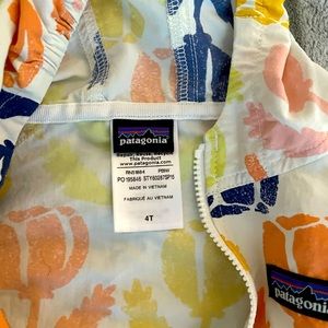 Patagonia toddler rain jacket